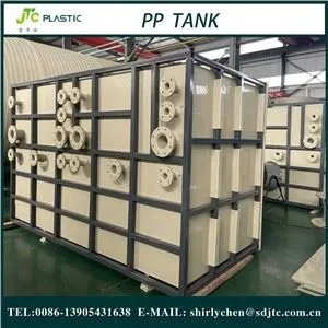 Elektropläterad rektangulär förvaringstank